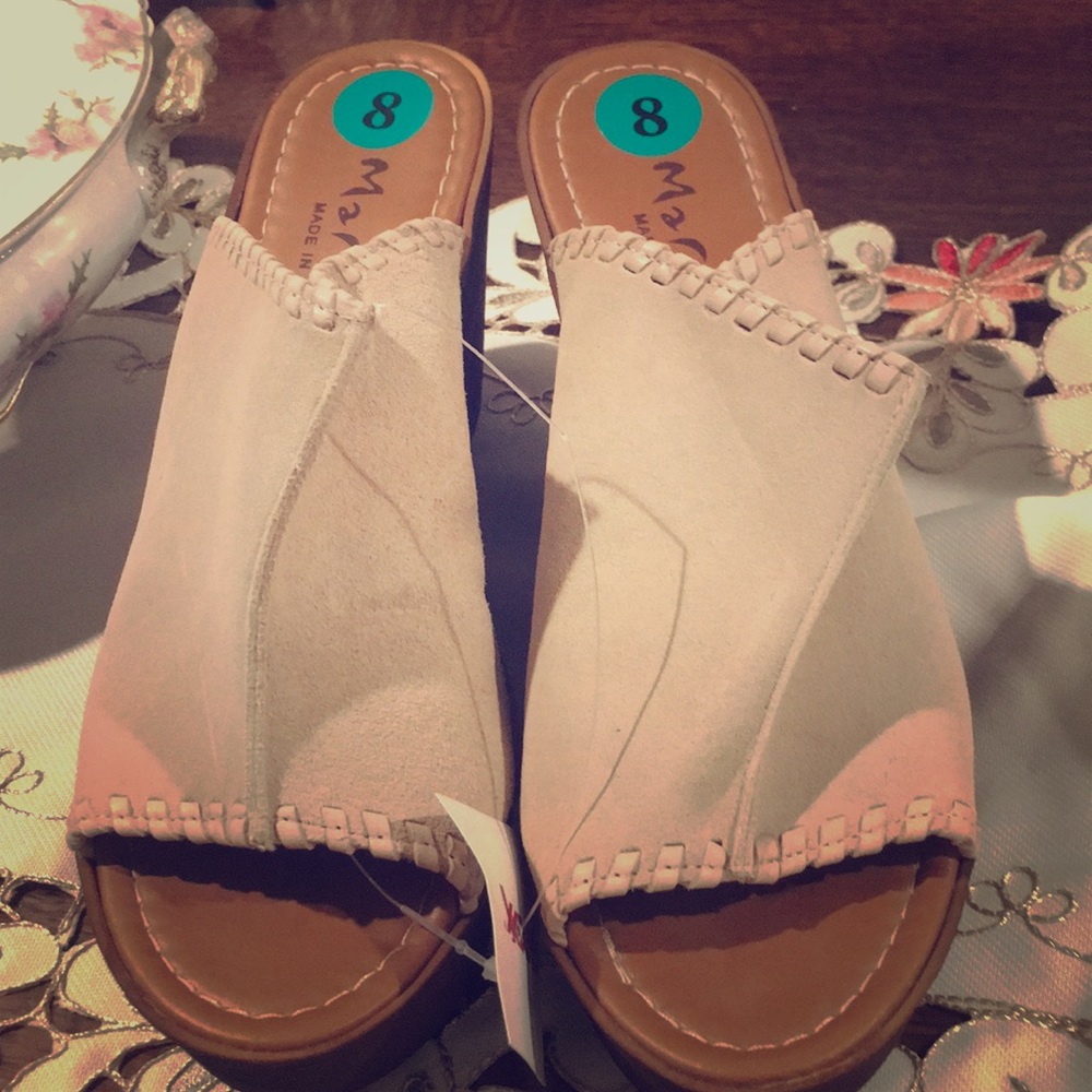 Beige Clogs NWT